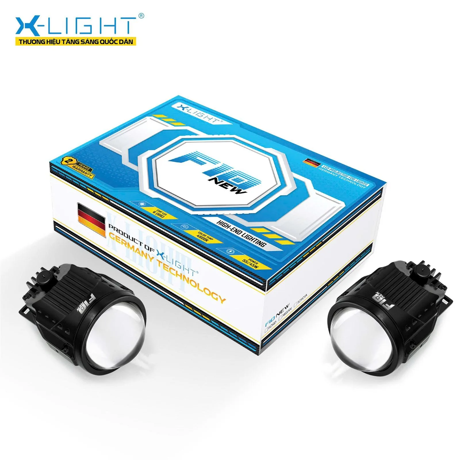 X-Light Bi Gầm F10 New 2025